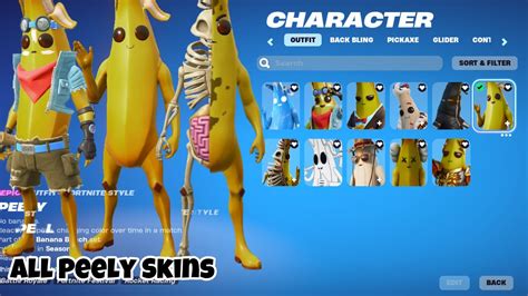 peely variants|All Fortnite Peely skins ranked